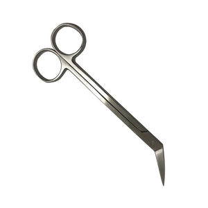 Ciseaux chirurgicaux pour gencives en acier inoxydable, types incurvés et droits, ensemble d'instruments de chirurgie buccale professionnels, classe I par SurgiRight - Product Image 2