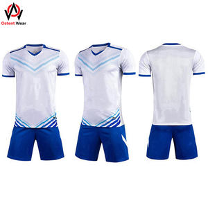 Uniformes de fútbol personalizados para hombre, diseño retro inspirado en el nuevo look clásico de secado rápido de Francia con conjuntos cómodos con logotipo personalizado - Product Image 2