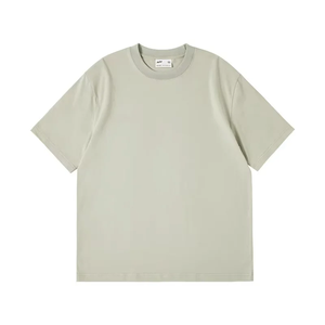 Camiseta de impresión personalizada de alta calidad en blanco 100% algodón hombres camiseta venta al por mayor liso de gran tamaño logotipo personalizado hombres camisetas - Product Image 1