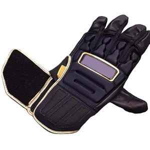 Nueva llegada logotipo personalizado béisbol Bating guantes de cuero Outfield posición adultos al aire libre al por mayor diseño personalizado último - Product Image 4