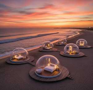 Domos de Policarbonato de Alto Impacto Serie PCD de Dome See Doo |   Domo de Observación Transparente para Exteriores, Estructura Arquitectónica de Protección - Product Image 5