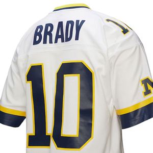 มหาวิทยาลัยสำหรับมิชิแกนฟุตบอลและรักบี้ unisex เสื้อแขนสั้นที่กำหนดเองพร้อมเครื่องแบบทีมและชุดแฟน - Product Image 6