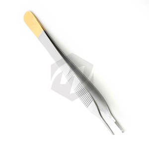 Fórceps quirúrgicos Adson 7x7 dientes 6 "con puntas de carburo de tungsteno agarre seguro aplicaciones de laboratorio dental instrumentos médicos - Product Image 4