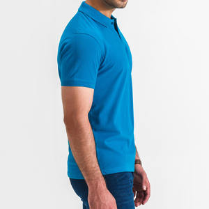 Precio bajo, venta al por mayor, polos en blanco, logotipo bordado personalizado, polos lisos, impresión personalizada, polos de secado rápido para hombres - Product Image 6