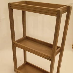 100% Natural Wooden Made <b>Wood</b> Rustic Style <b>Storage</b> <b>Rack</b> Wooden Shelf For <b>Storage</b> And Decorative Use At Home Living Room Bathroom - Product Image 1