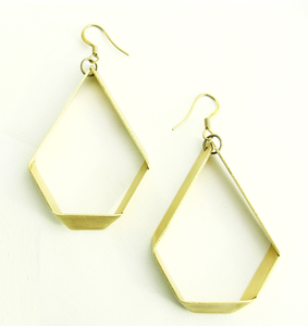 Nuevo diseño, artículos de fiesta de latón, pendientes con forma de gota, pendientes de última moda para bodas y fiestas, uso de regalo - Product Image 4