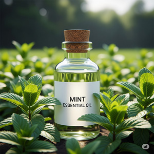 Huile essentielle de menthe biologique en vrac haute teneur en menthol de qualité thérapeutique pure naturelle pour le massage de l'aromathérapie soins des cheveux de la peau - Product Image 4