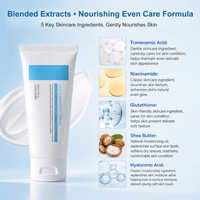 Série de crèmes faciales multi-formules pour le soin de la peau avec acide tranexamique, PDRN, acide hyaluronique, peptides, acide kojique et arbutine