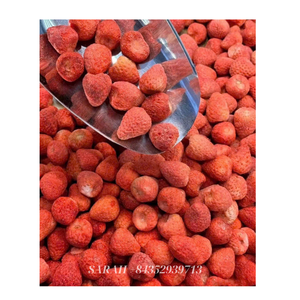 Fresas liofilizadas sin azúcar a granel | Trozos y rebanadas de aperitivos de frutas crujientes deshidratadas | Fresa liofilizada al por mayor - Product Image 2