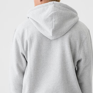 Sweat à capuche pour hommes pour commandes en gros, matière confortable pour un ajustement décontracté avec épaules tombantes et fermeture éclair, prix avantageux / manches longues - Product Image 5