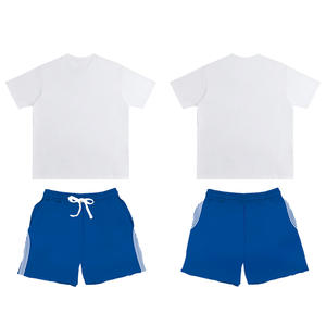 Conjuntos de pantalones cortos informales de verano para hombre, ropa de calle, camiseta de manga corta, pantalones cortos, conjunto de chándal estampado, ropa de marca para hombre, conjuntos de 2 piezas - Product Image 4