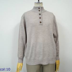 Street Wear Modest Branded Custom Premium High Neck Casual Long Sweaters For Women - Product Image 5