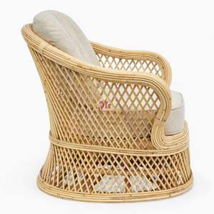 High Quality Woven <b>Rattan</b> Lounge <b>Chair</b> <b>Rattan</b> Arm <b>Chair</b> <b>Rattan</b> <b>Chair</b> for Living Room Furniture Made in Vietnam - Product Image 3