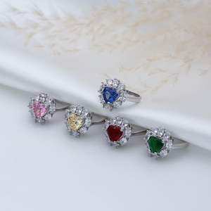 แหวนพลอยโกเมนทรงรีแบบตุรกีทำด้วยมือเครื่องประดับเงินสเตอร์ลิงสำหรับ925 - Product Image 4