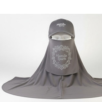 Casquette Hijab Coupe-Vent pour Femme, Personnalisée, Vente en Gros, Designer, en Cuir, Modeste, Respirante, Service OEM, Luxe, pour Femmes Musulmanes Adultes