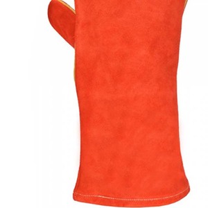 Gants de soudage en cuir de vachette de haute qualité Top Sale Gants de travail de sécurité avec gants de soudage de qualité garantie - Product Image 6