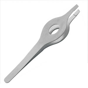 Pinces à épiler inclinées de haute qualité pour l'épilation, pinces à épiler pour le fil, avec une poignée simple et confortable - Product Image 3