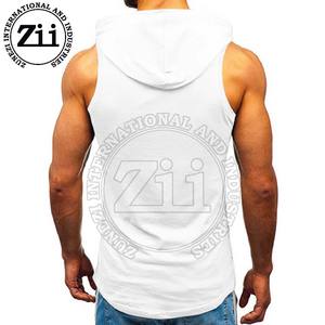 Pakistan fait hommes Gym Fitness Hoodies dernière conception XS taille tissu doux Street Wear motif imprimé teint uni pour l'hiver - Product Image 2