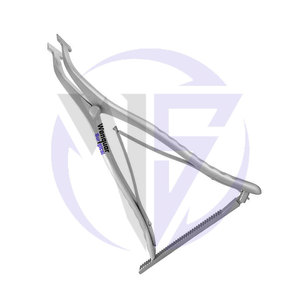 Écarteur d'épandeur à lame ergonomique 10 instruments chirurgicaux 20/15mm lames dentelées croisées en acier inoxydable allemand utilisation manuelle - Product Image 5