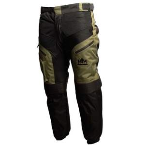 Pantalon de moto d'aventure pour homme, design multi-panneaux, pantalon de protection pour la conduite, taille ajustable, équipement de motard - Product Image 2