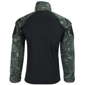 Camisa táctica de manga larga de algodón y poliéster para hombre, camisas tácticas duraderas de manga larga de último estilo para hombre - Product Image 2