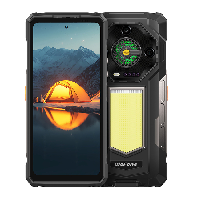 Ulefone Armor 33 Telephone Rugged Phone 25500mAh Large Battery 12GB 512GB 120HZ Outdoor Adventure Waterproof Smartphone