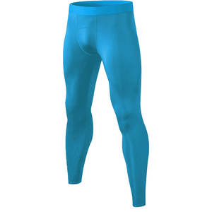 Gym Wear High Quality Legging <b>For</b> Men's Wholesale <b>Elastic</b> Waist Yoga Leggings Best Casual Look Polyester Stretchable Fabric - Product Image 1