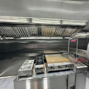 Rimorchio Mobile per Cucina su Misura con Stazione Gelati, Costruzione in Acciaio Inossidabile per Food Truck e <span class=keywords><strong>Ristoranti</strong></span> - Product Image 4