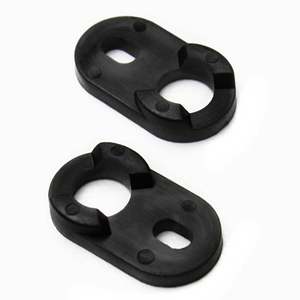 ERP WR2X4901 Lot de 2 Charnières de porte de réfrigérateur neuves (manuelles/électriques) avec élément de réglage en ABS/plastique/métal pour usage domestique - Product Image 1