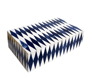 Handmade Decorative Bone Inlay Jewelry <b>Box</b> Available in All Sizes with Colorful Bone Inlay for Ring <b>Box</b> by f s international - Product Image 2