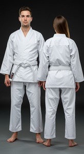 Venta al por mayor personalizado Jiu-Jitsu Kimono personalizado BJJ Gi Trajes Brasileño Jui Jitsu Blanco Uniforme Judo Arte Marcial Estilo - Product Image 5