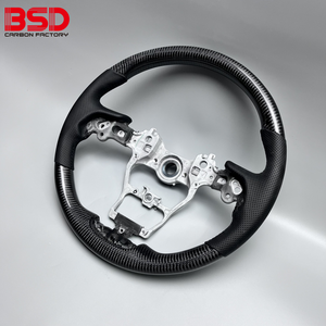 Volant de direction en fibre de carbone style <span class=keywords><strong>sport</strong></span> pour Toyota Corolla <span class=keywords><strong>Rav4</strong></span> Camry 2018-2021, compatible avec Toyota Camry <span class=keywords><strong>2023</strong></span> - Product Image 3