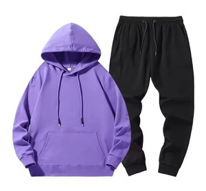 ชุดวอร์มเทคฟลีซผู้ชายแบบแห้งเร็ว สีพื้นเรียบง่าย สำหรับฤดูหนาว ปี 2026 - Product Image 3