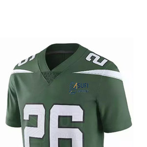 Servicios OEM, Jersey de Fútbol Americano de Último Estilo, Diseño Personalizado de Alta Calidad, Manga Corta, Antibacteriano, 100% Poliéster - Product Image 3