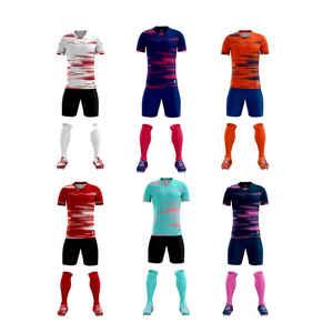 Camisetas de Fútbol para Hombre al por Mayor, Personalizadas, Económicas, de Alta Calidad, 100% Poliéster, Transpirables, de Secado Rápido, Uniformes de Fútbol para Clubes de Entrenamiento - Product Image 5