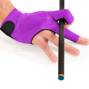 Wholesale <b>Nylon</b> Billiard Gloves Anti <b>Slip</b> Durable Snooker Pool Cue Gloves OEM <b>Nylon</b> Snooker Gloves Precision Play - Product Image 3