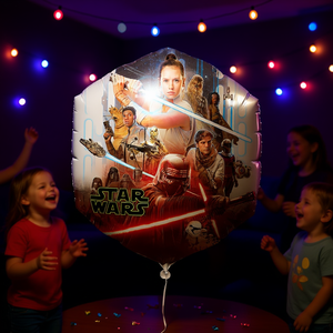 Palloncini in Foil Star Wars 55X58Cm Decorazioni per Feste Confezione da 2 Pezzi - Product Image 3