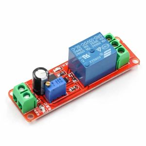 Controlador de Motor NE555, Módulo de Relé de Retardo de Tiempo de 5V, Ajustable de 0 a 10 Segundos - Product Image 6