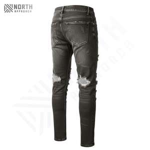 Jeans de Mezclilla para Hombre de Primera Calidad al por Mayor 2025, Diseño Sólido, Temporada de Primavera, Secado Rápido, Ligeros, Personalizables, Servicio OEM, Precio - Product Image 1