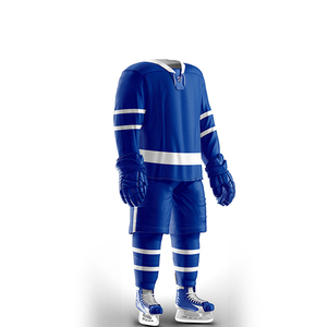 Conjunto de Uniforme de Hockey sobre Hielo Estilo Profesional Personalizado, Malla Transpirable, Impresión por Sublimación, OEM, ODM, Venta al Por Mayor - Product Image 4