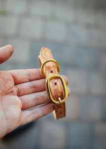 Collier pour chien à impression géométrique en relief naturel 18mm Horse Products - Product Image 5