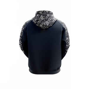 Pull-over surdimensionné personnalisé à demi-fermeture éclair de couleur unie avec poches à capuche pour hommes sweat à capuche de haute qualité thermique décontracté sport sweat à capuche uni - Product Image 3