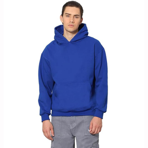 OEM Casual Wear Men Drawstring Hoodie/Último diseño de manga larga Drop Shoulder Hoodie para hombres de alta calidad HOODIE - Product Image 3