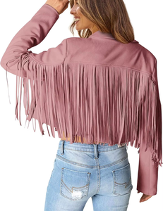 Nueva Chaqueta de Cuero Clásica para Mujer OEM 2025, Relleno de Algodón de Alta Calidad, Oferta de Invierno/Otoño, Superventas - Product Image 2