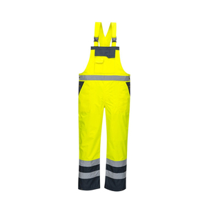 Hi VIS เอี๊ยมผ้าสะท้อนแสง, มองเห็นได้ชัดเจนมีหลายกระเป๋ากันน้ำปรับแต่งโลโก้ได้ - Product Image 2