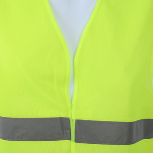 เสื้อแจ็กเก็ตนิรภัยแบบนิ่มเสื้อกั๊กสะท้อนแสงสำหรับงานก่อสร้างมีกระเป๋า5มิติ - Product Image 6