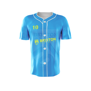 Maillot de baseball en maille respirante-Vêtements de sport personnalisés pour l'entraînement et le jour du match, uniformes de baseball - Product Image 1
