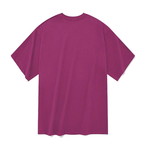 100% cotton T-shirt for men loose fit 2025 High Quality Men Fashion OEM Oversized T Shirts Drop Shoulder T-Shirts Custom Logo - Product Image 3