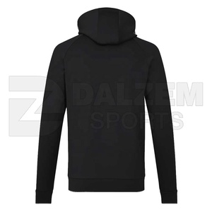 Sweats à capuche streetwear en coton uni léger pour hommes avec logo personnalisé disponible pull en molleton avec impression de broderie en vente - Product Image 2