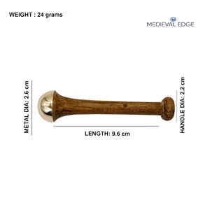 Herramienta de varita Marma Kansa con forma de lápiz Ayurvédico de la mejor calidad, fabricación india Original para terapia manual de cara y debajo de los ojos - Product Image 6